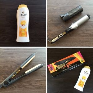 Crimping Iron & Conair Ceramic Curling Iron
