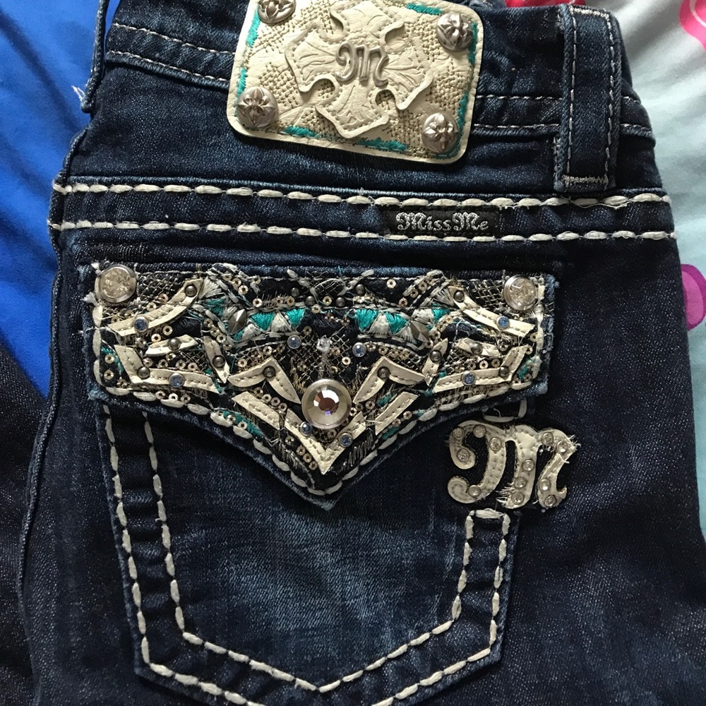 Miss Me Bedazzled Jeans