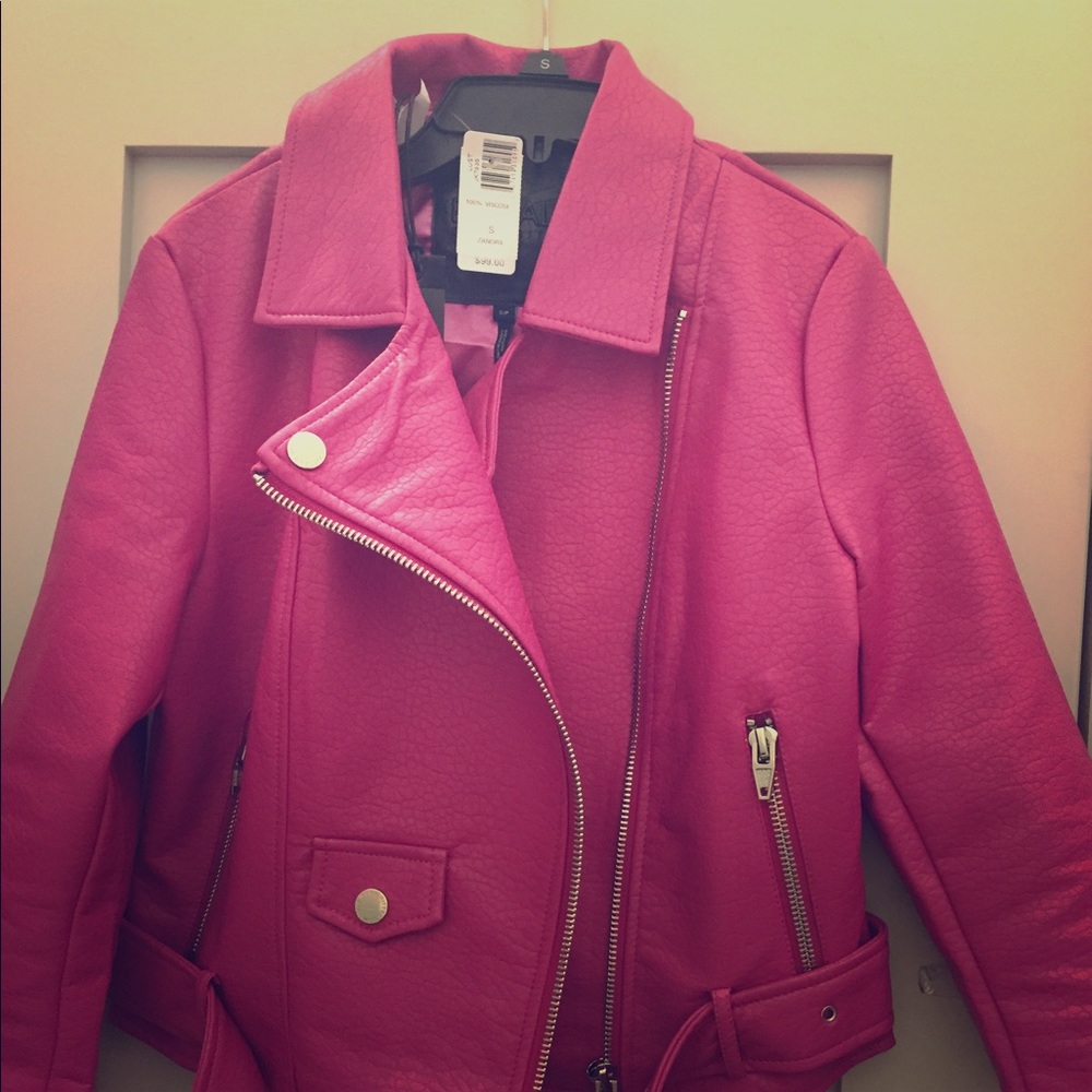 Leather jacket
