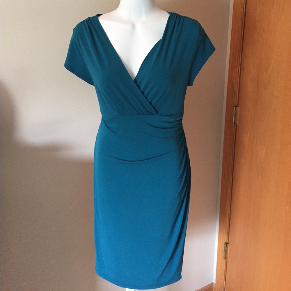 Blue dress