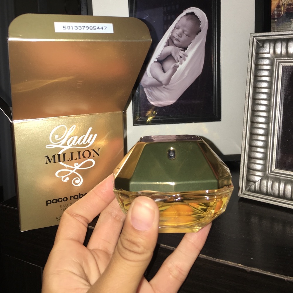 Full Bottle Of Perfume  (Lady Million)