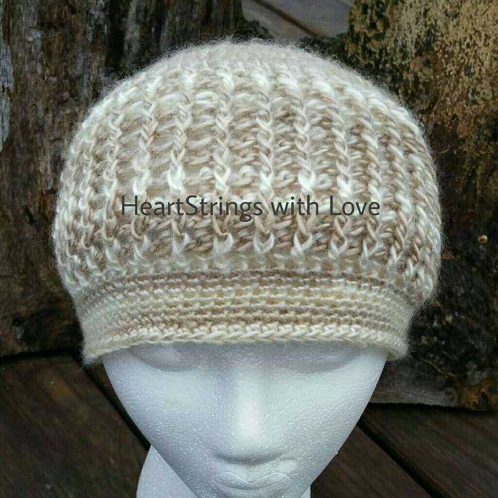 Adult Messy Bun Hat
