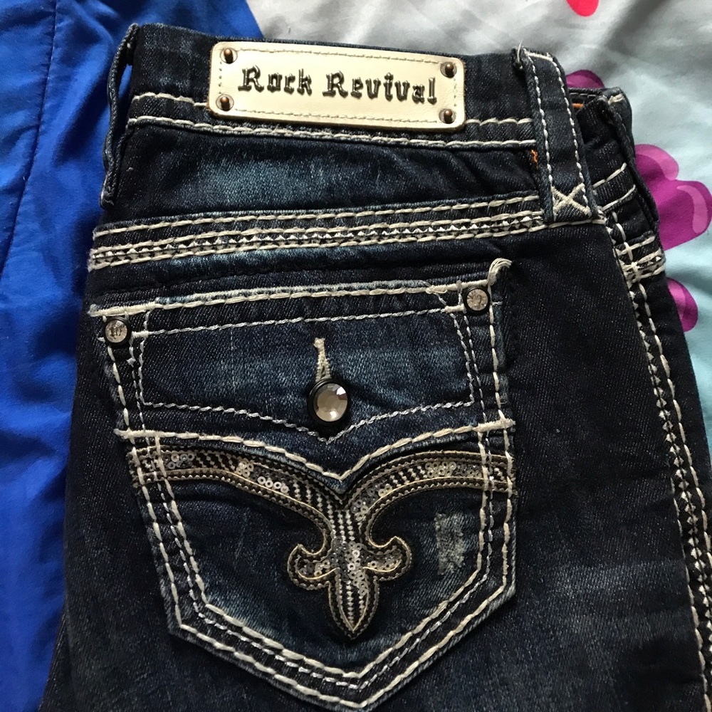 Rock Revival Wash skinny leg Jeans