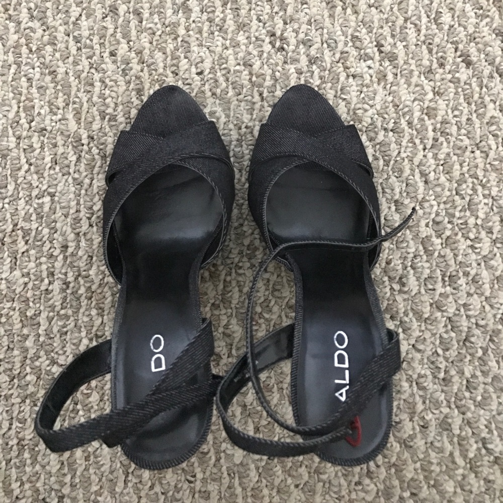 Blue Jeans Aldo shoes