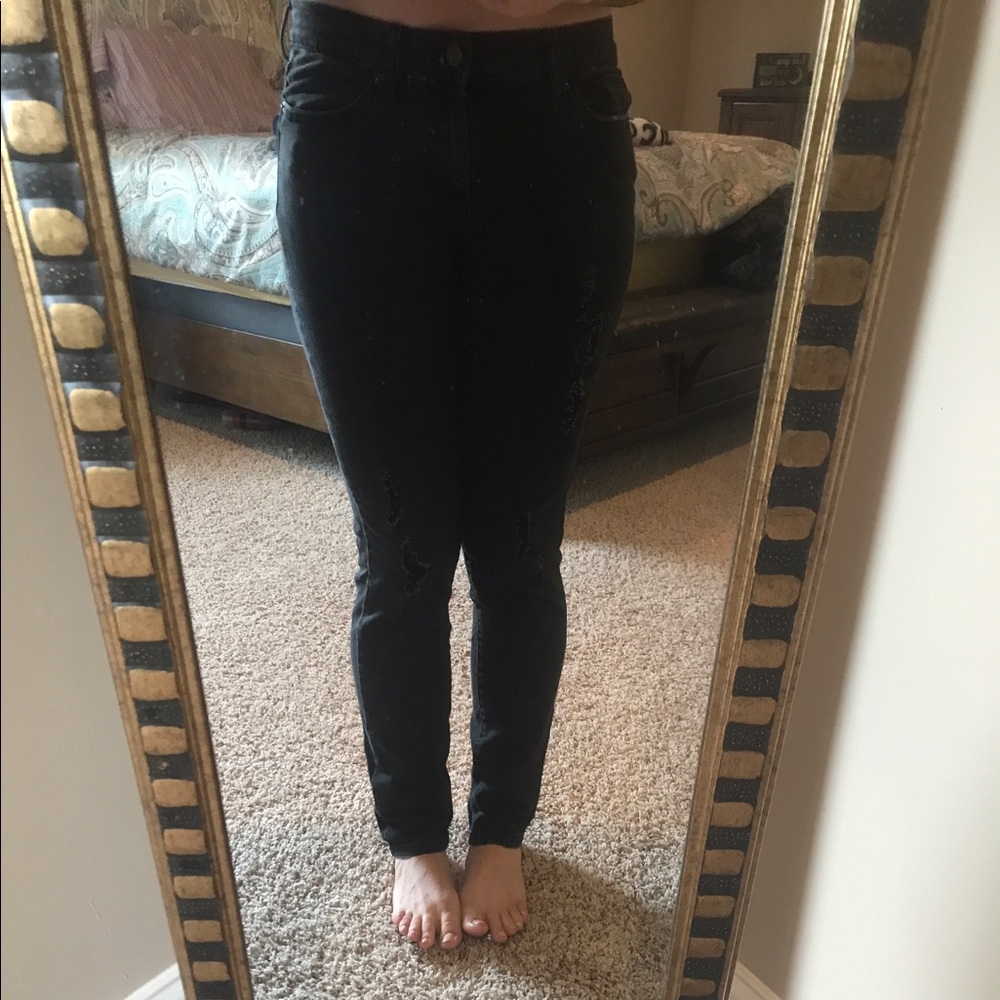 Banana Republic Gray Wash Jeans