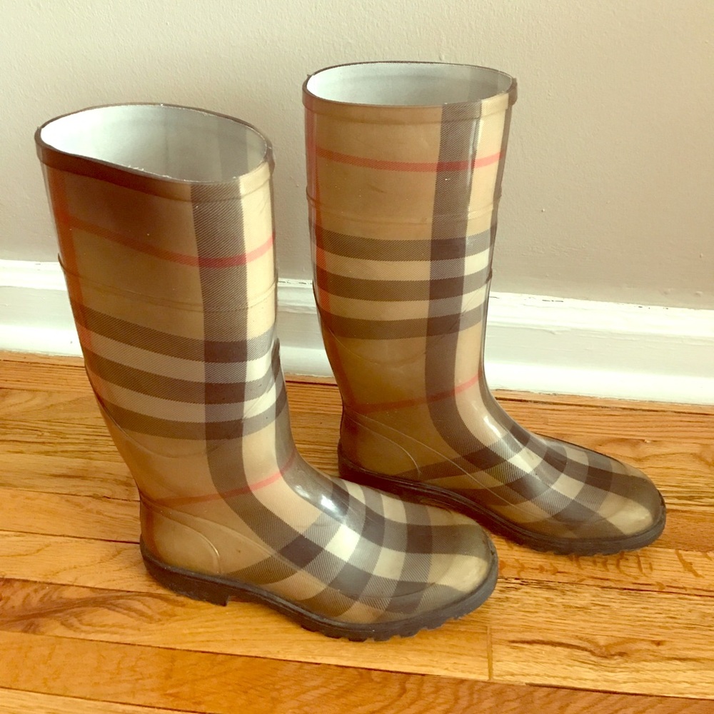 Authentic Burberry Rain boots