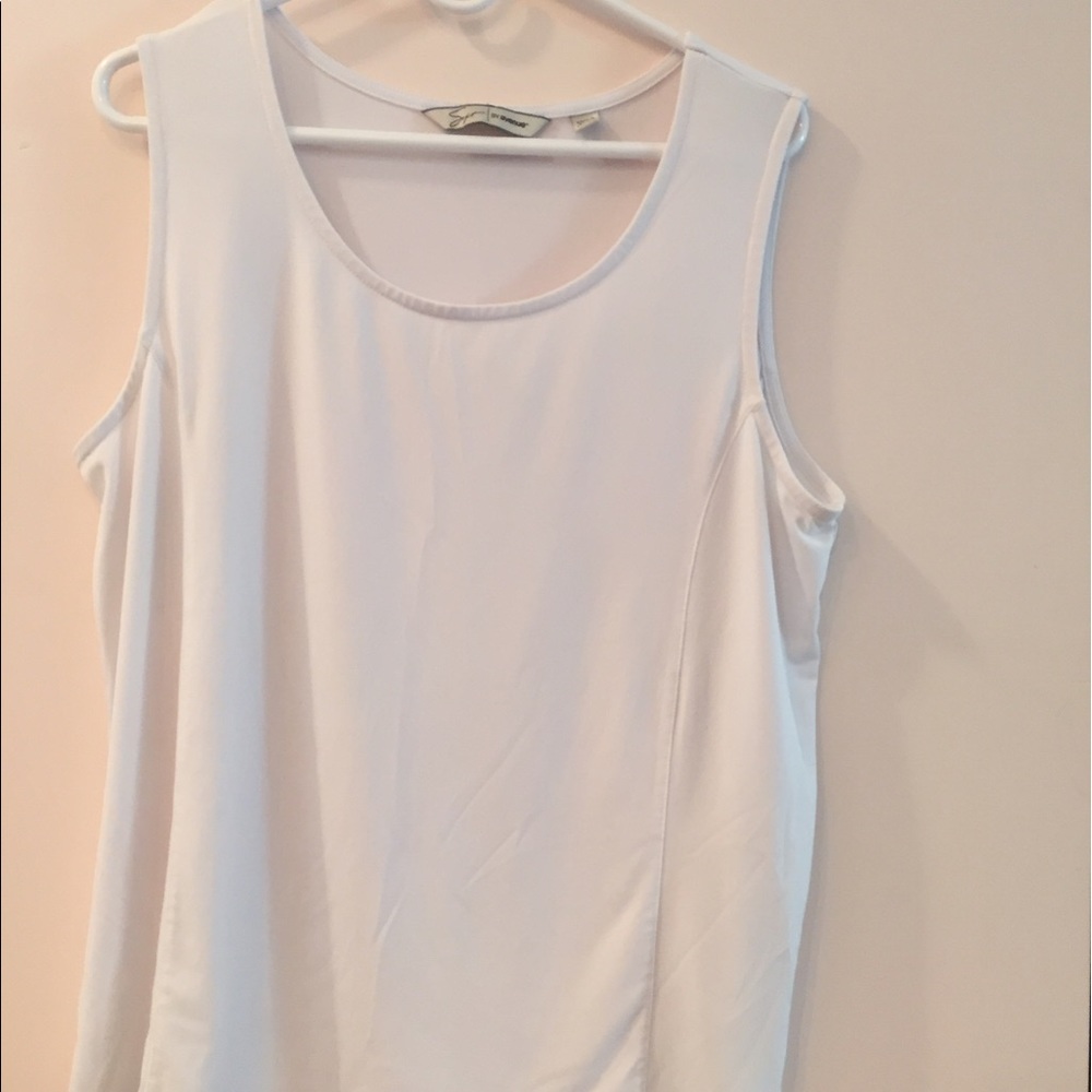 Elegant white tank