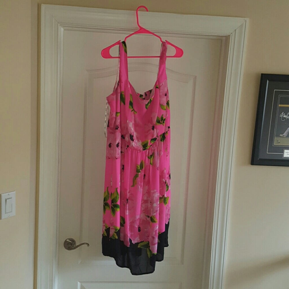 City Chic Floral Dress