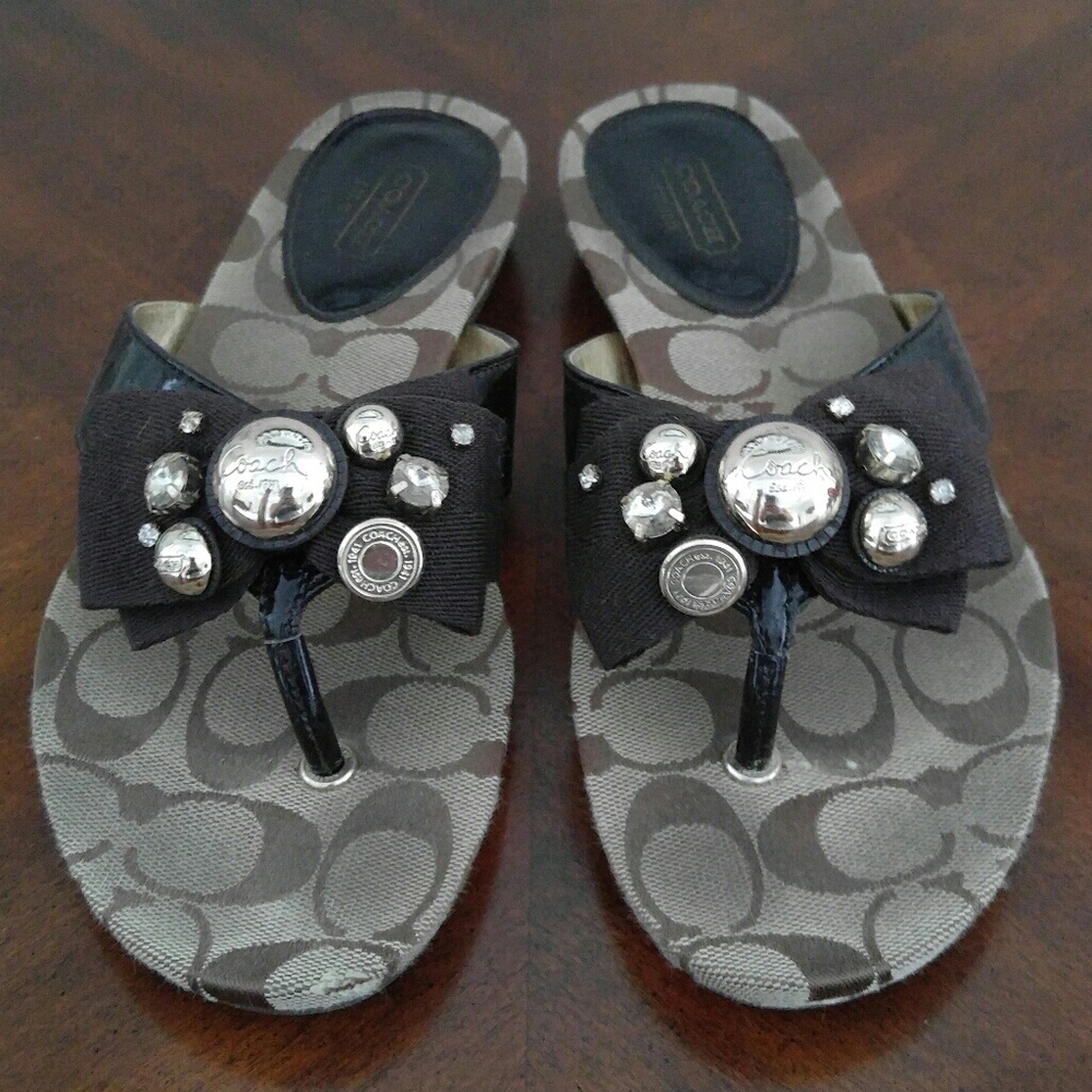 Coach sandals