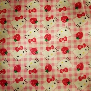 Hello Kitty and Strawberries Server Book/Wallet