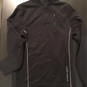 Black Under Armour Sweater - quarter zip