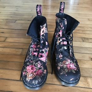 Floral Doc Martens