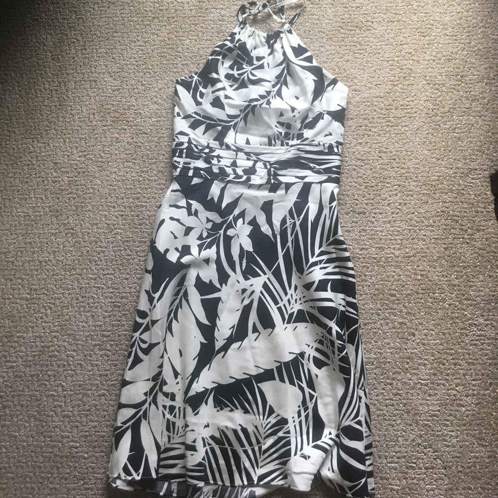 Ann Taylor summer halter dress