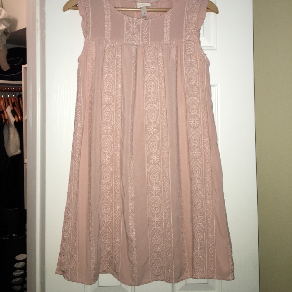 Pastel Pink Small Sunday Dress