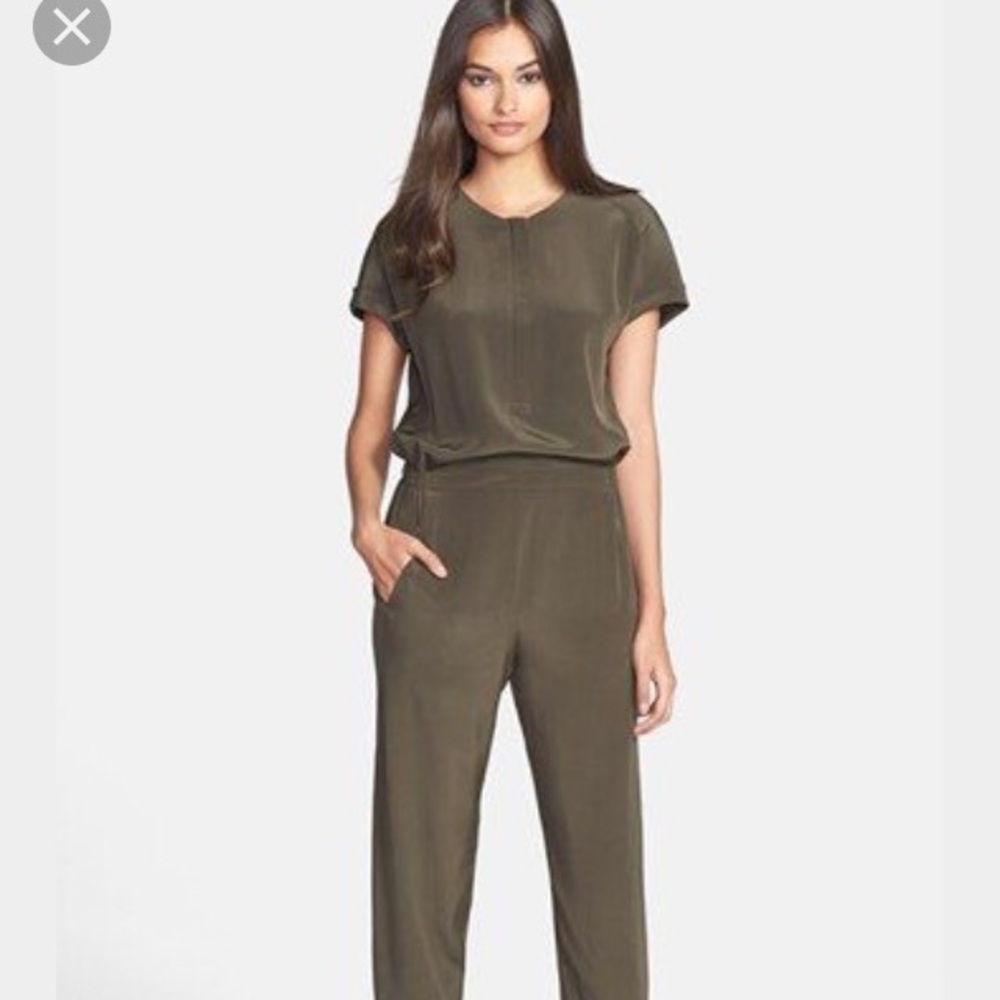 Vince silk jumpsuit
