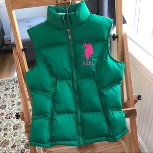 U.S. Polo Assn. Puffer Vest NWOT