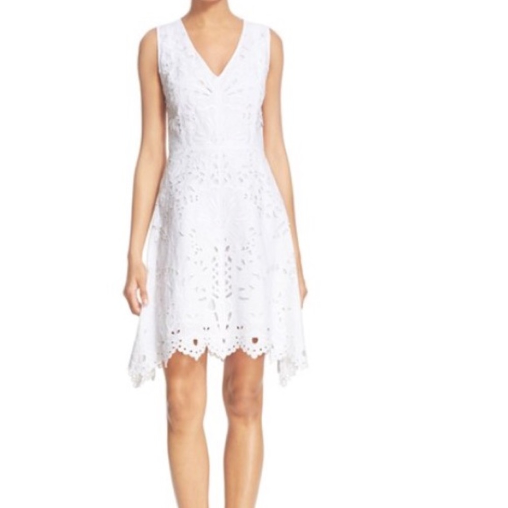 Theory
'Jemion E' Embroidered Eyelet Dress
