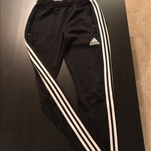 Adidas Climacool sweats with the original stripes