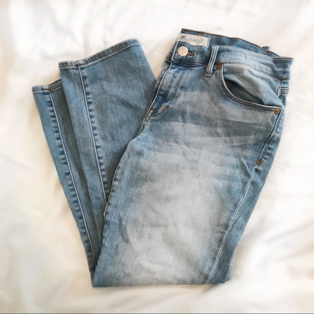 Madewell Skinny Crop Jean - light wash