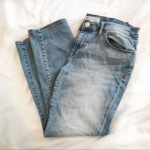Madewell Skinny Crop Jean - light wash