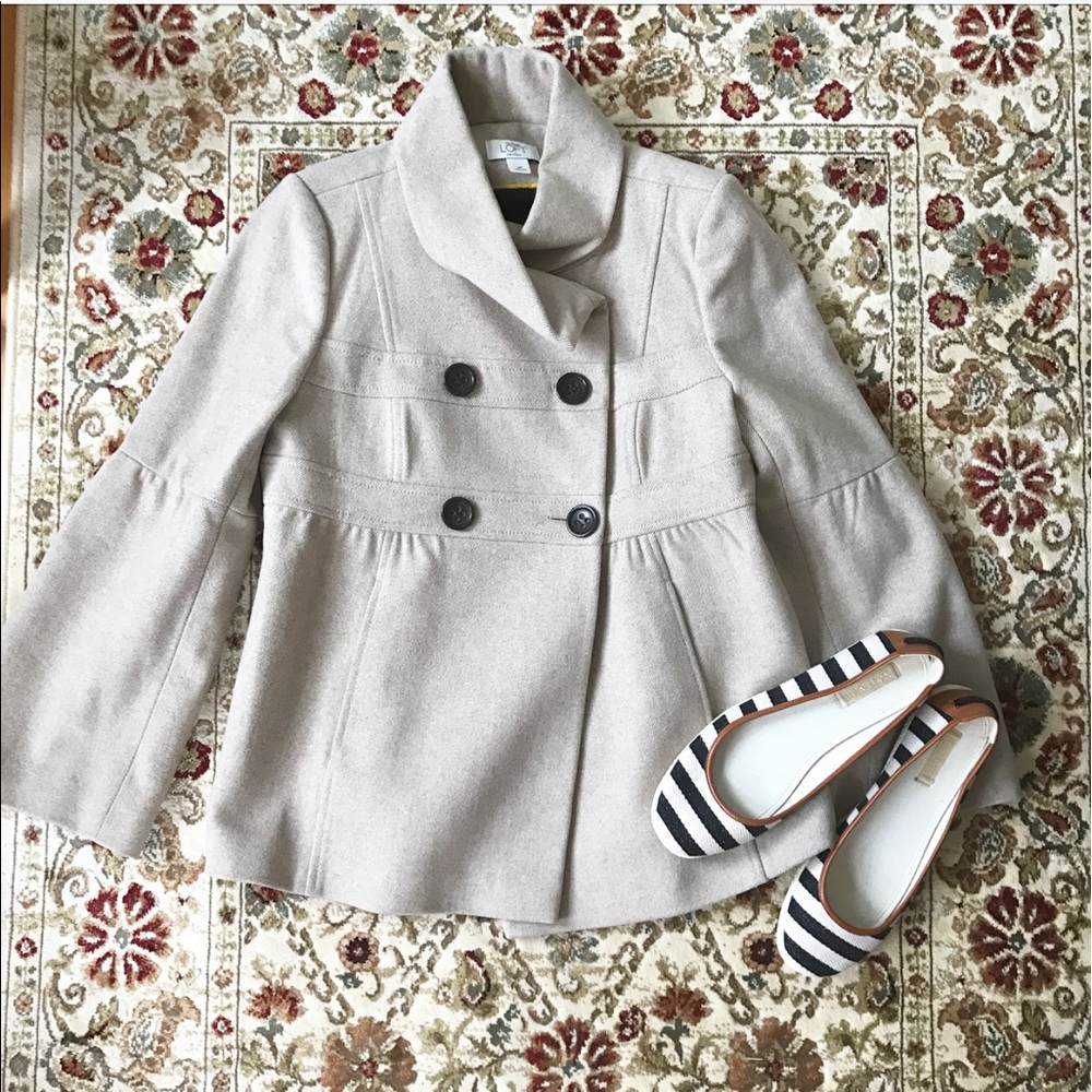 Ann Taylor Loft "bell style" coat BNWOT