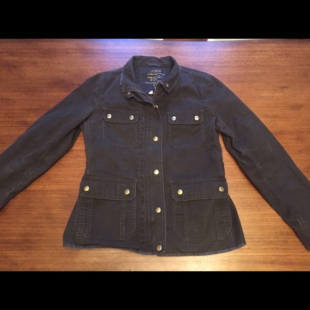 J crew downtown field jacket size small