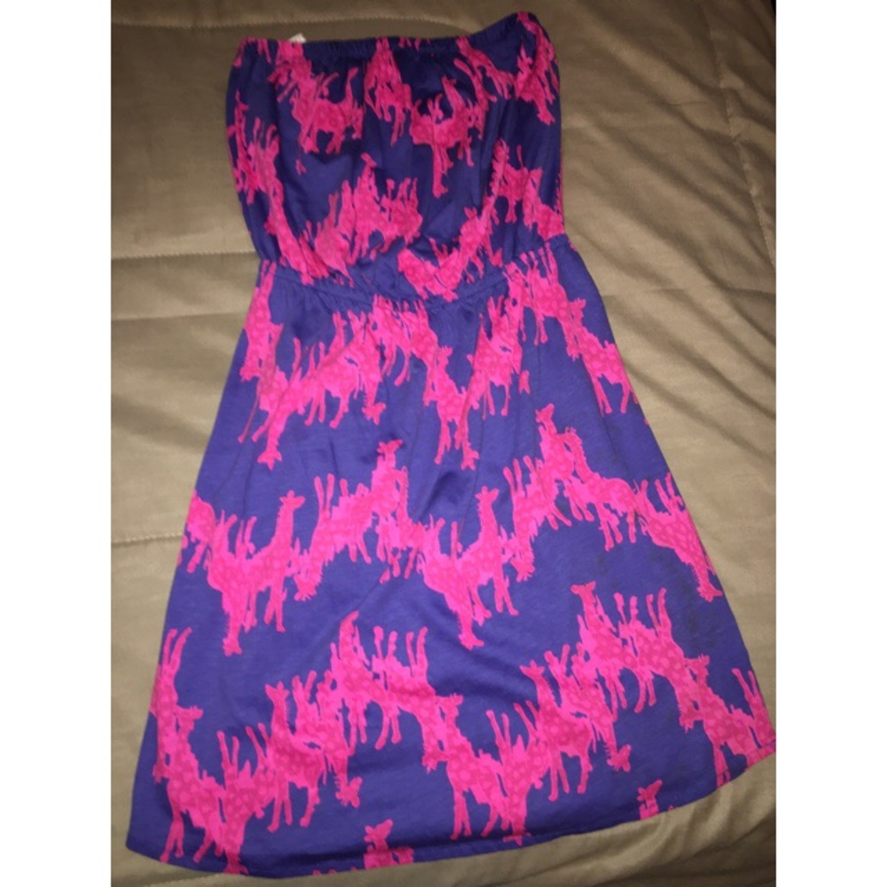 Lilly Pulitzer strapless dress