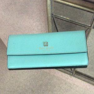 Blue Kate spade wallet