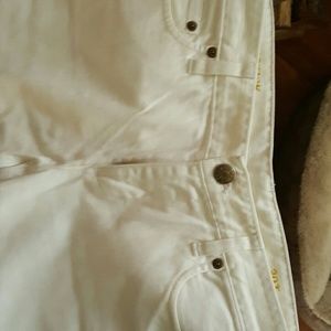 White jeans