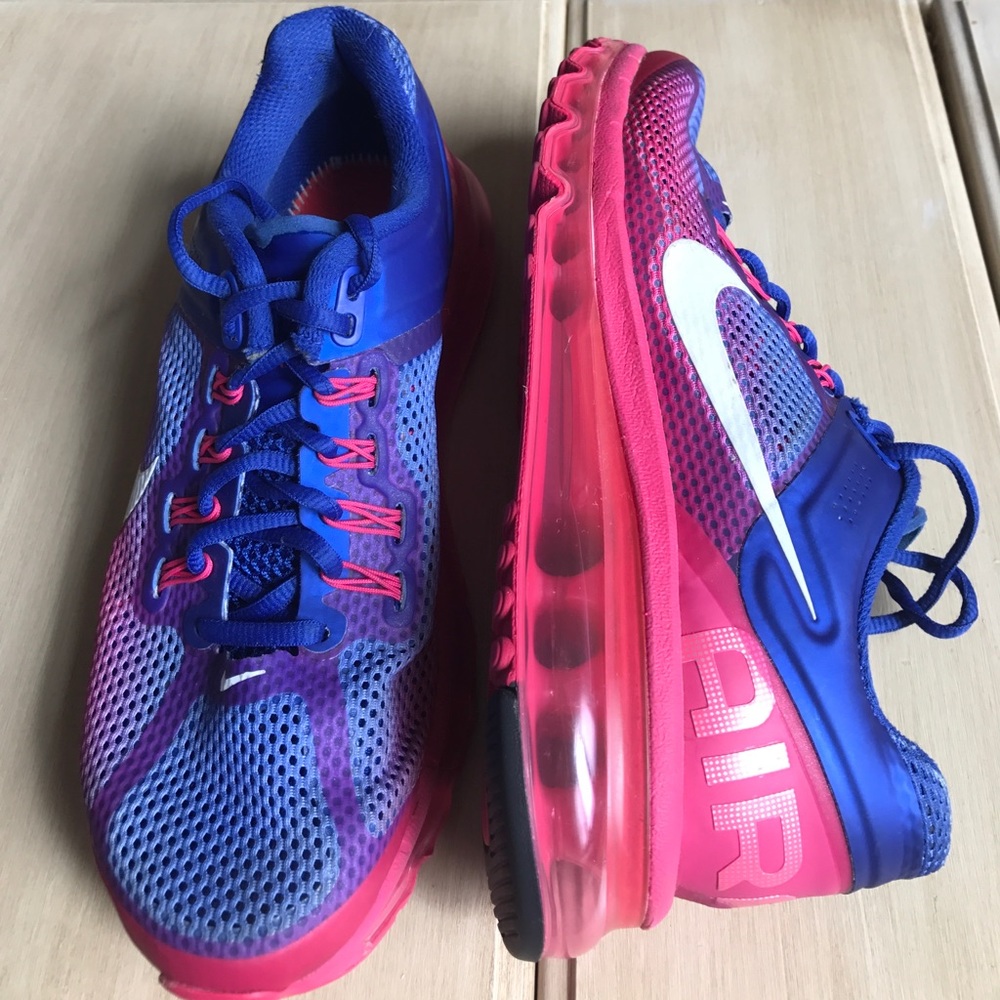WMNS Nike air max pink and blue 2014