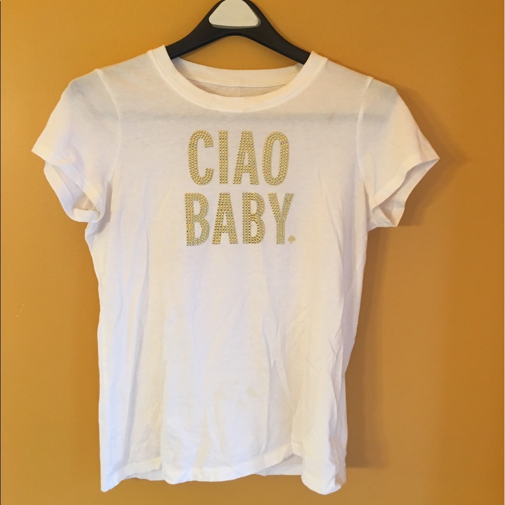 Kate Spade Ciao Baby tshirt