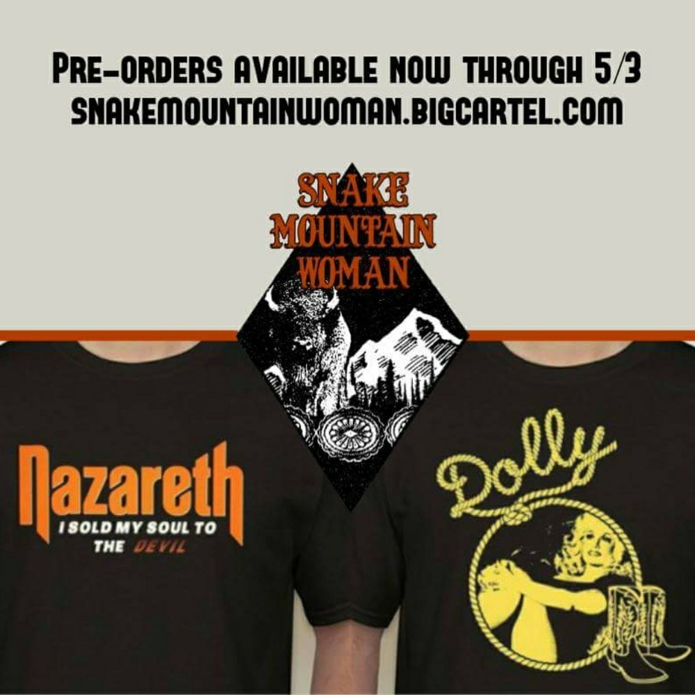 Nazareth and Dolly Parton Shirt Pre-Order!!!