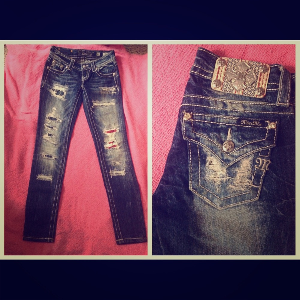 AMERICAN FLAG MISS ME "24" HTF