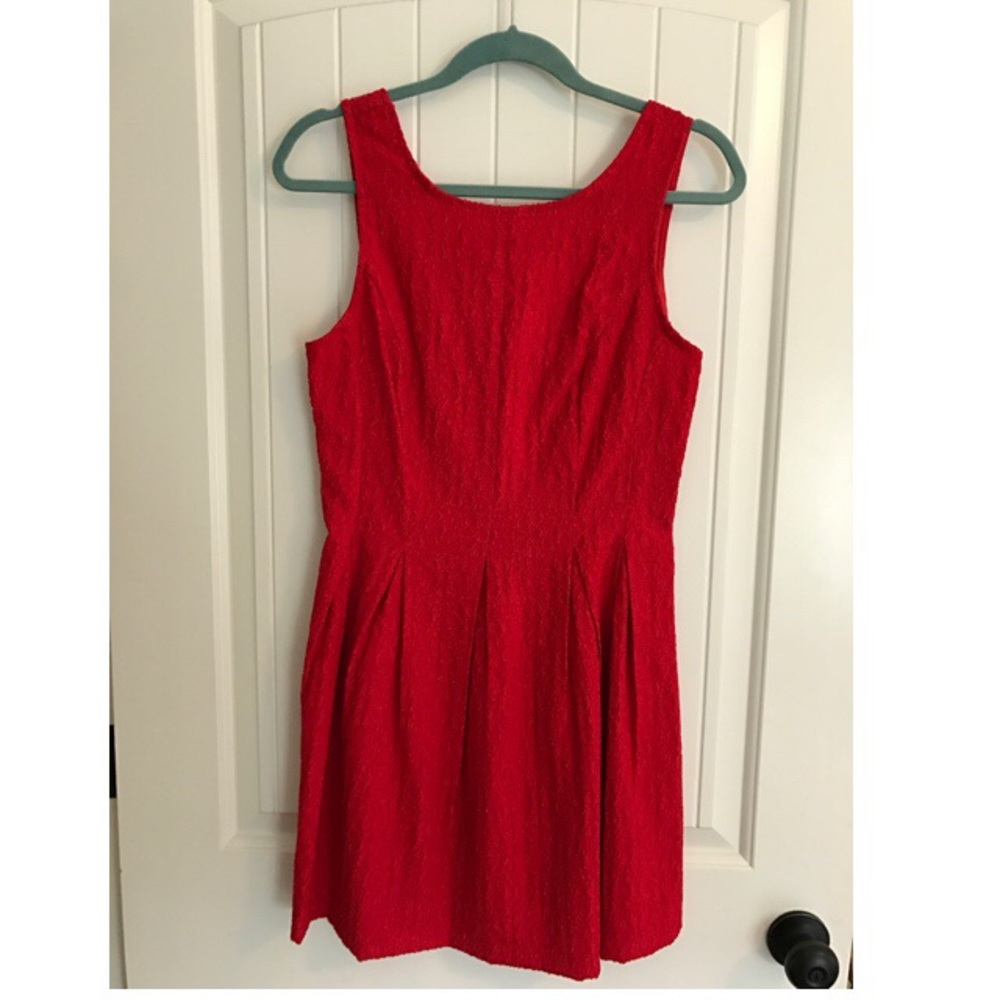 Red Lace Francesca's Dress- Size M