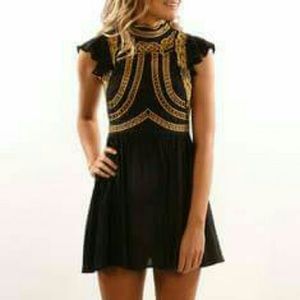 Take a Risk Black Dress