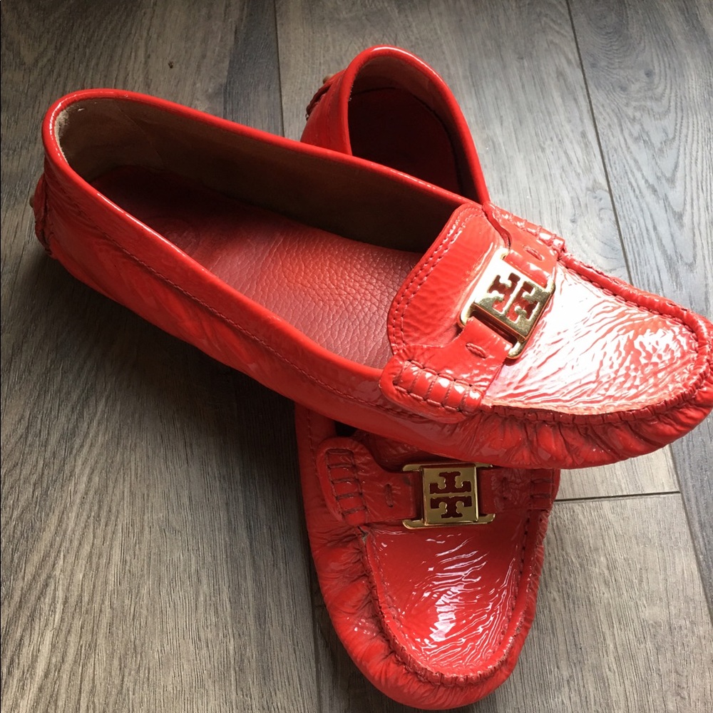 VGUC Tory Burch Patent Leather Drivers