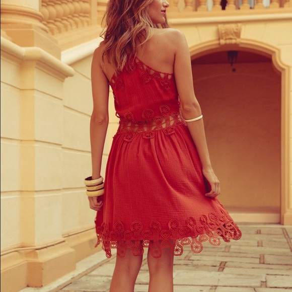 ✖️SOLD✖️Saylor eyelet summer dress size small - Picture 2 of 4