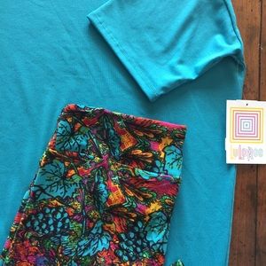Lularoe Irma Size 2X and TC Leggings