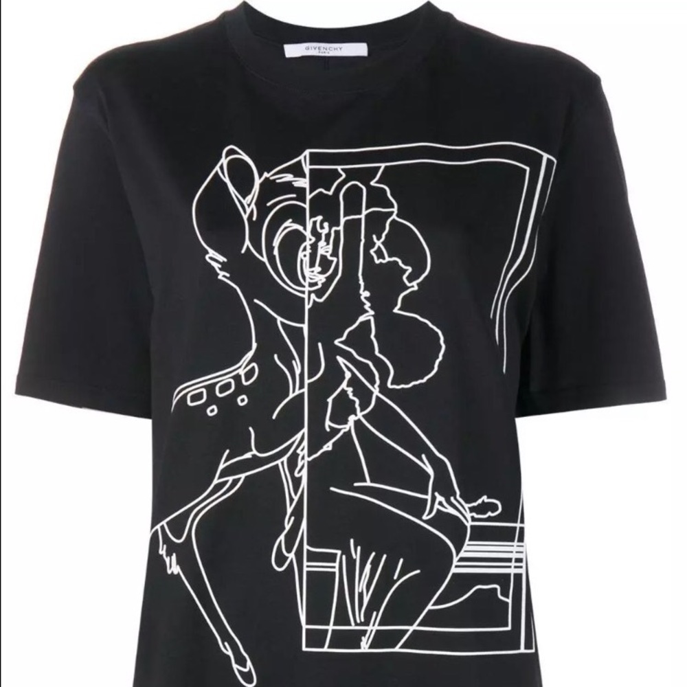 Bambi Stencil T Shirt - Givenchy