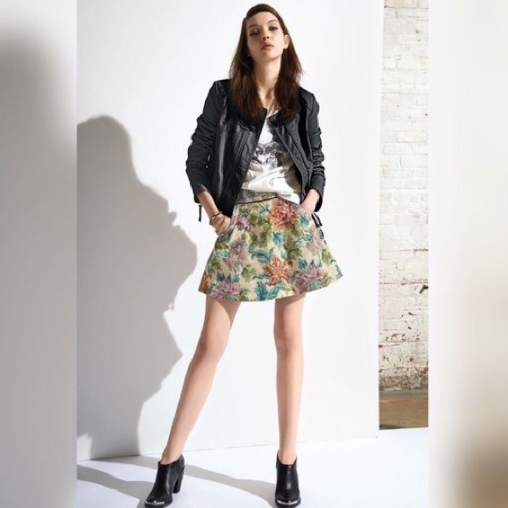 Free People floral skirt