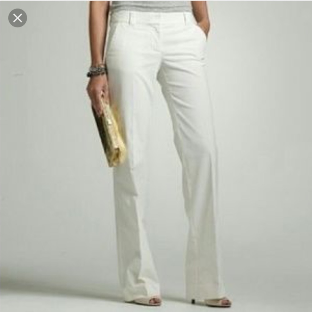 J. Crew wide leg city fit trousers sz 4