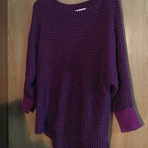 Dana Buchman XL purple sweater