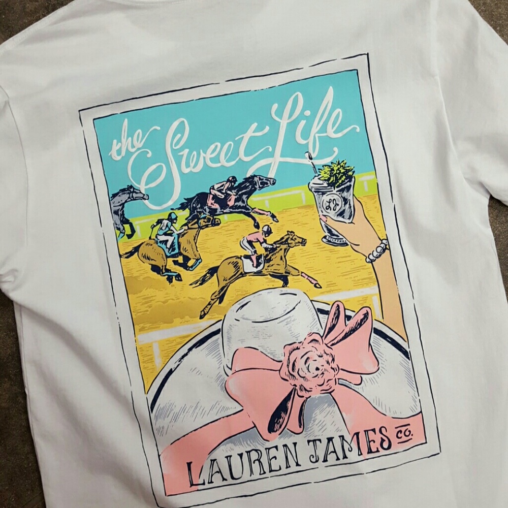 Horse racing Sweet Life women's t-shirt