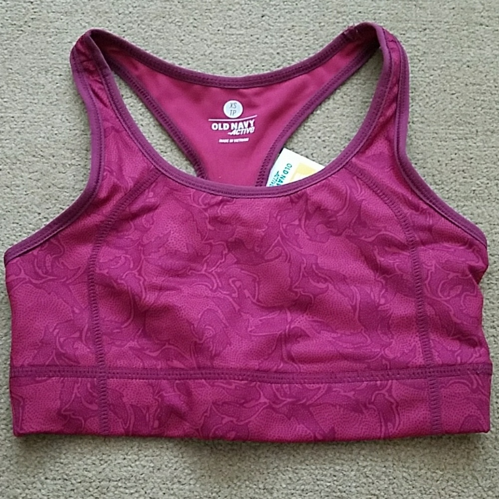 Old Navy Active Wear Sports Cami Bra Size XS