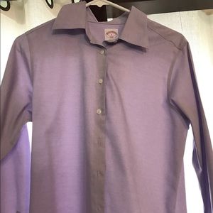Brooks Brothers Classic Fit Shirt in Lavender