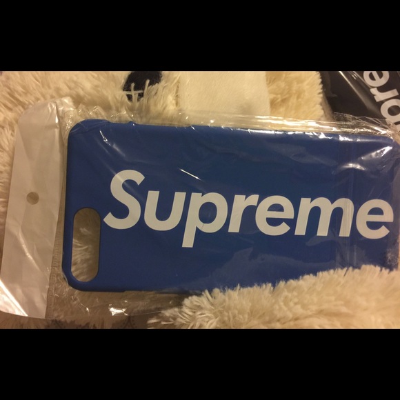 SOLD❗️Supreme iPhone case hard plastic matte BLUE - Picture 2 of 3