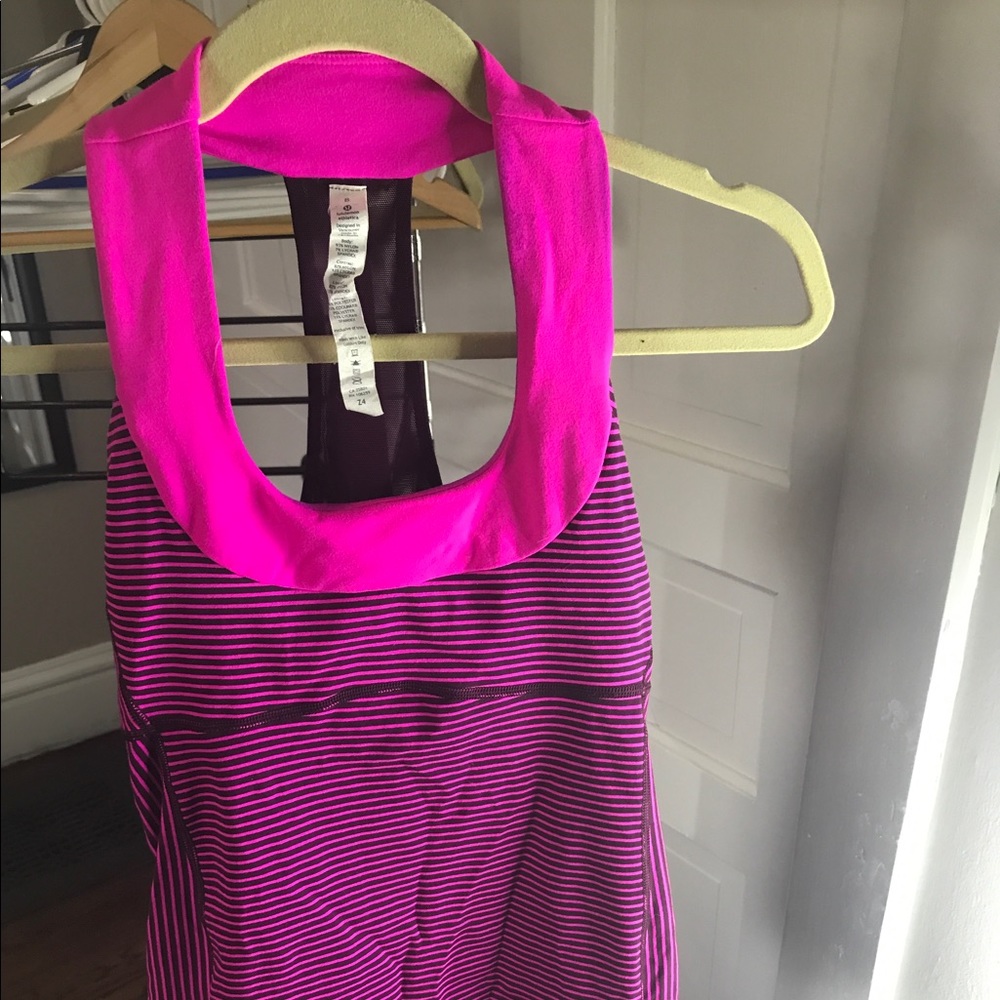 Lululemon scoop neck T back tank