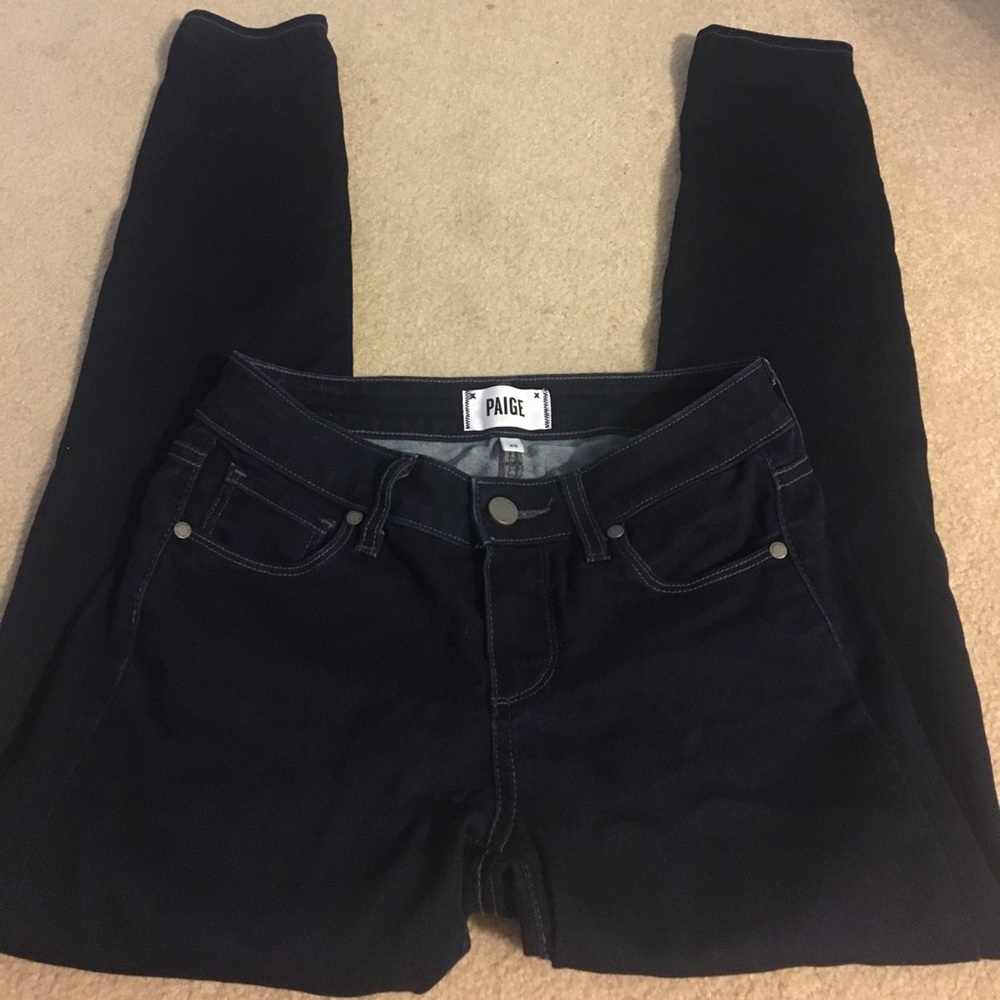 Paige Skinny Jeans, mid rise