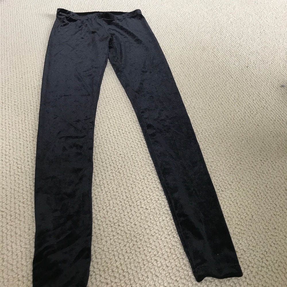 Velvet pants