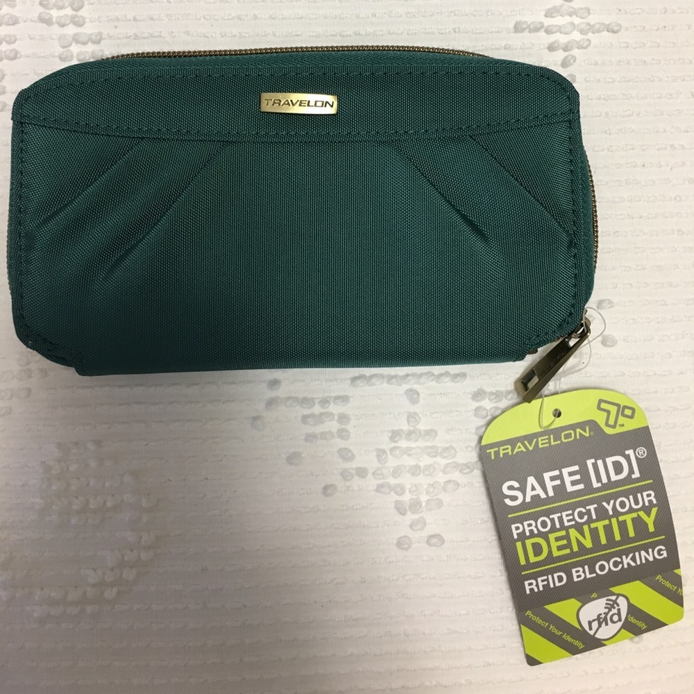 ID protecting wallet/wristlet